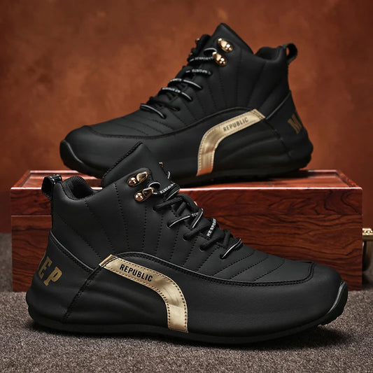 2025 Baskets à la mode Chaussures de basket-ball montantes pour hommes Baskets de sport - Baskets de soutien de la cheville Court Livraison gratuite Loisirs