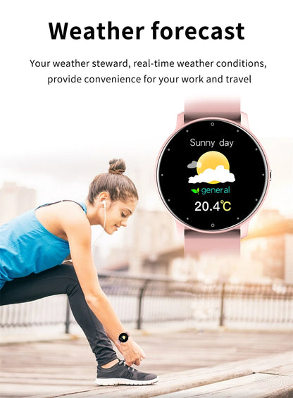 LIGE montre intelligente femmes hommes plein écran tactile Bluetooth 5.2 appel étanche montres sport Fitness Tracker usine IP67 ZL02 nouveau