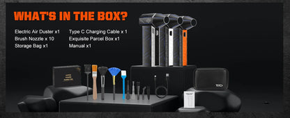 X3Pro Mini ventilateur Turbo Jet portatif, ventilateur d'air puissant 150000 tr/min, plumeau d'air comprimé pour sèche-linge de voiture/PC/maison