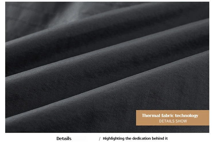 Manteau d'hiver homme hiver coupe-vent imperméable coton vêtements chaud froid grande taille coton veste vêtements pour hommes Parka manteaux pour hommes - DOGOMET DIGITAL PLUS