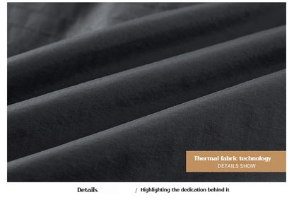 Manteau d'hiver homme hiver coupe-vent imperméable coton vêtements chaud froid grande taille coton veste vêtements pour hommes Parka manteaux pour hommes - DOGOMET DIGITAL PLUS