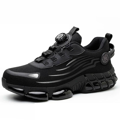 Indestructible Steel Toe Protective Safety Shoes Slip Resistant Abrasion Resistant Work Shoes Men Tough Comfortable Sneaker ﻿