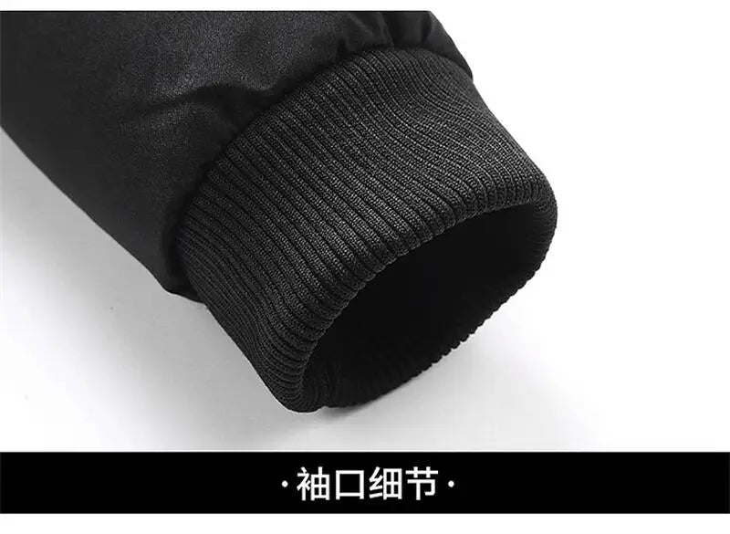 Hommes vestes d'hiver épais chaud Parkas vestes bouffantes Bomber vestes doudoune imperméable hommes doudoune vêtements de créateur - DOGOMET DIGITAL PLUS