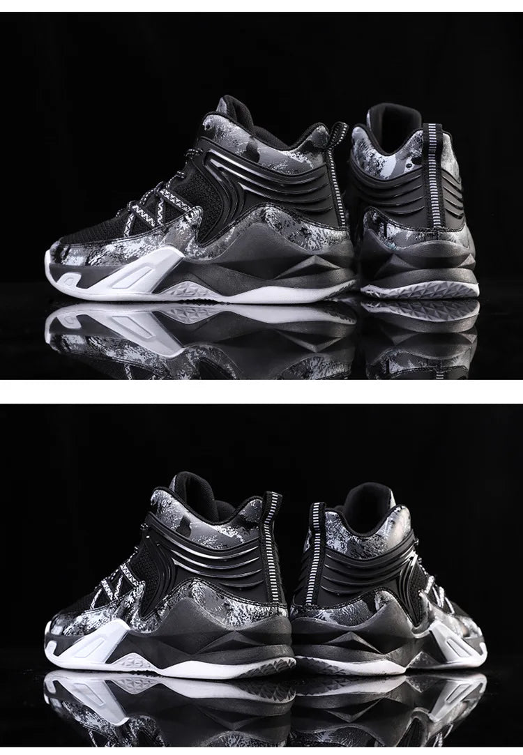 Chaussures de basket-ball respirantes carillon colorées pour hommes, chaussures de sport décontractées, haut, polyvalent, nouveau, printemps, 2024