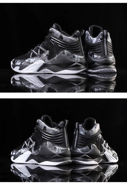 Chaussures de basket-ball respirantes carillon colorées pour hommes, chaussures de sport décontractées, haut, polyvalent, nouveau, printemps, 2024