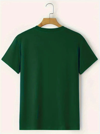 T-SHIRT MANCHES COURTES COL ROND HOMME 100% PUR COTON