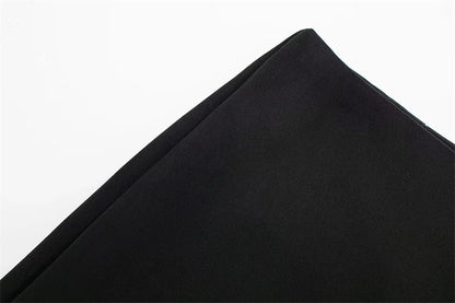 MUJER 2025 Black Mini Skirt Shorts Woman Fashion Asymmetric Skort For Women High Waist Short Skirts Woman Summer Casual Shorts