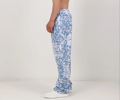 Pantalons de Jogging de gymnastique pour hommes, une combinaison de confort, à la mode et au Style rétro, pantalons décontractés Cool et respirants pour l'été - DOGOMET DIGITAL PLUS