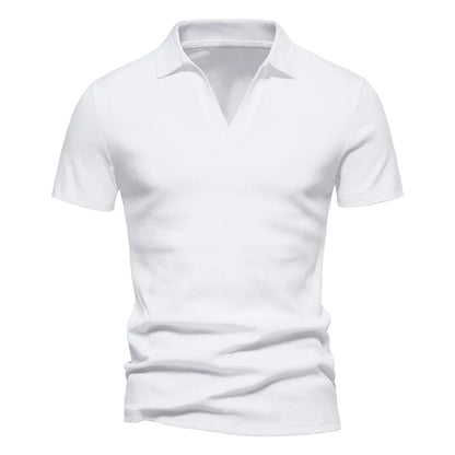 Men's Henley Shirt Slim Fit Cotton Short Sleeve Casual T-Shirt Jogger Mens T Shirts Loose Tops