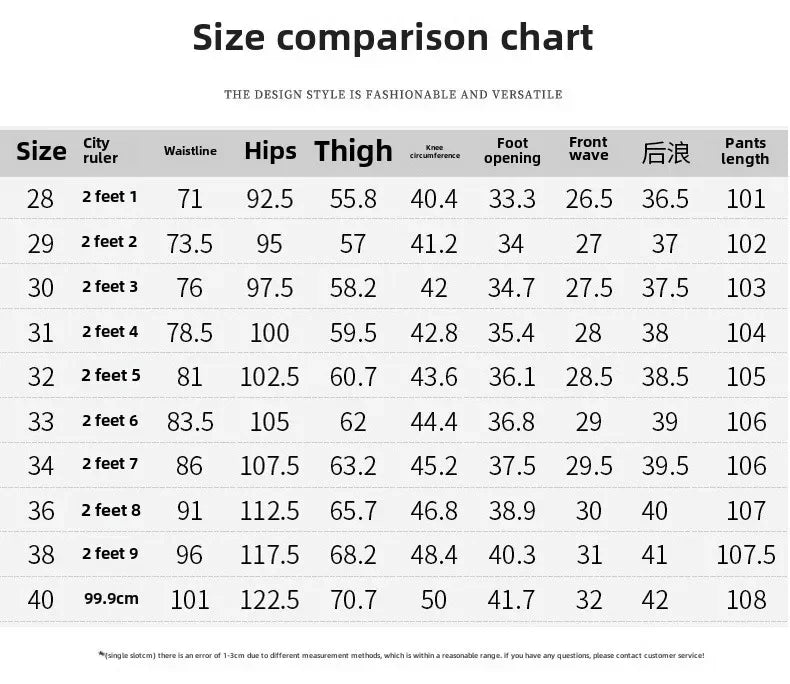 Jeans pantalons haut de gamme pour hommes pantalons printemps et automne pantalons décontractés homme adulte Gentleman est confortable et décontracté Baggy jean