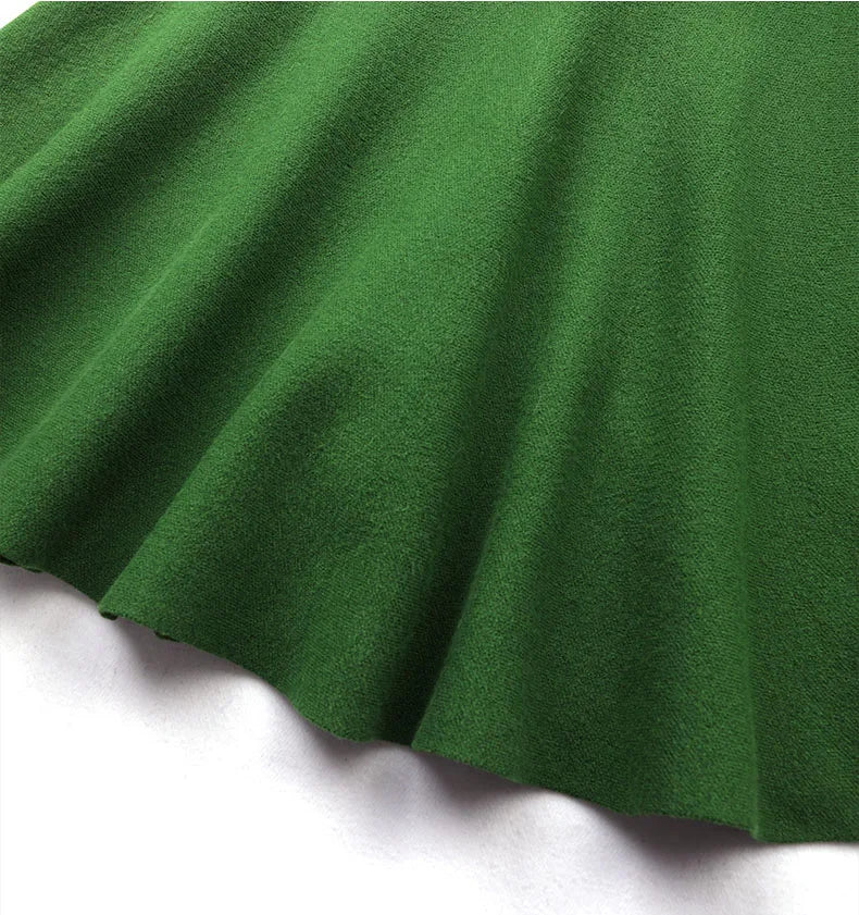 Women Black Knitted Skirt Slim High Waist Mermaid Elegant Retro Party Fashion Evening Chic Female Skirts C-067