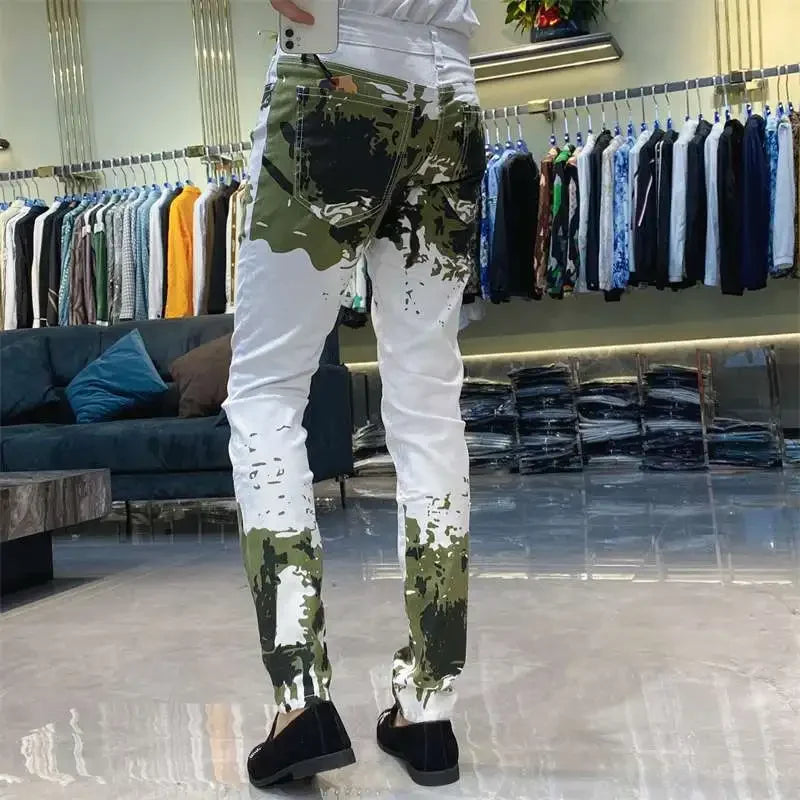 Male Trousers New In Men's Casual Pants Pocket Trend Baggy Fashion 2024 Polyester Aesthetic Designer Streetwear Vintage Long Y2k - DOGOMET DIGITAL PLUS