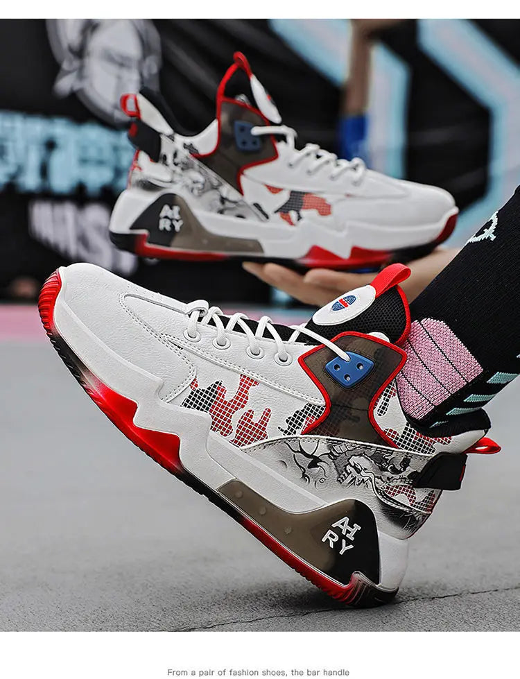 2025 Chaussures de basket-ball tendance Chaussures de sport respirantes et confortables pour hommes et femmes idéales pour l'entraînement et l'usage athlétique