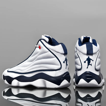 Chaussures de basket-ball de Fitness pour hommes de haute qualité chaussures de basket-ball baskets pour hommes automne haut anti-dérapant baskets d'extérieur