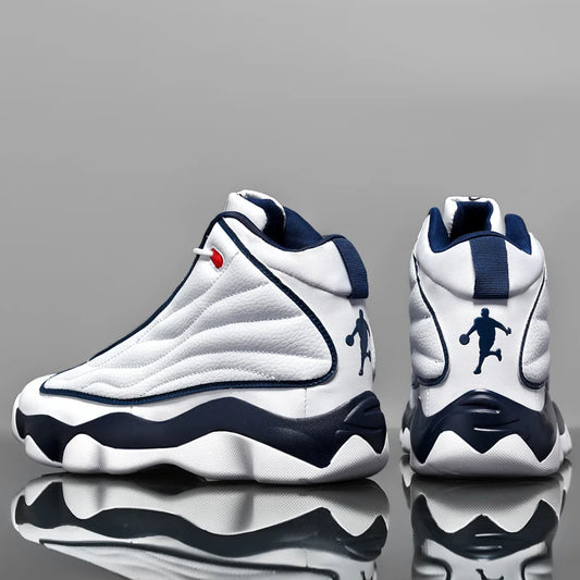 Chaussures de basket-ball de Fitness pour hommes de haute qualité chaussures de basket-ball baskets pour hommes automne haut anti-dérapant baskets d'extérieur