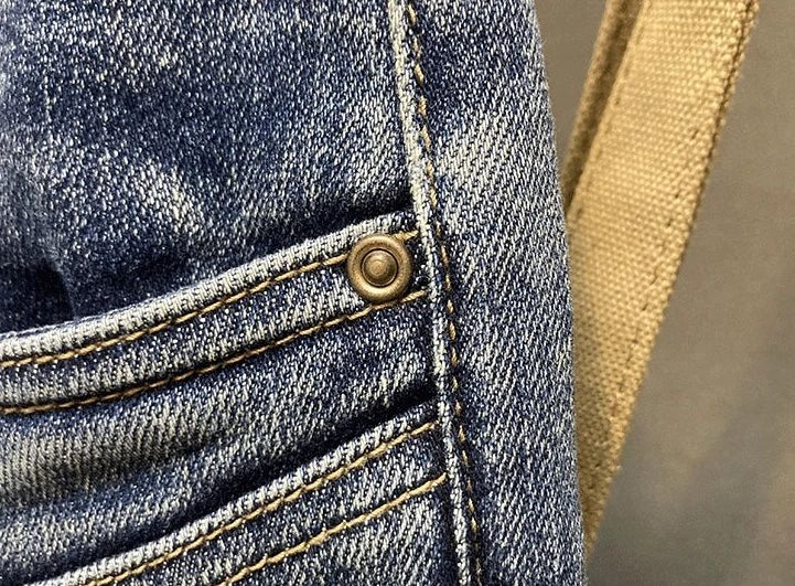 Jeans déFlexvintage déchirés pour hommes, pantalons de cow-boy pour hommes, coupe botte punk, coupe sarouel, haute qualité, Bumosquito, rétro fjL