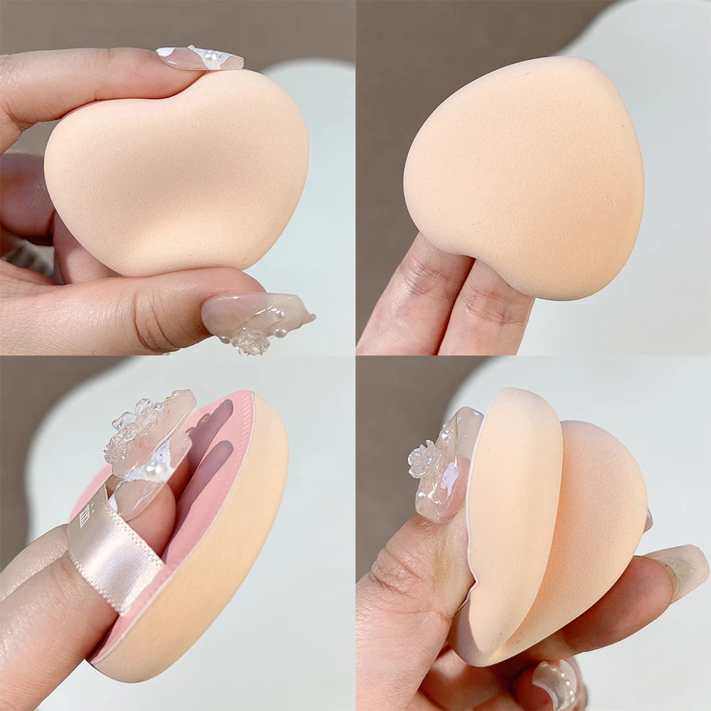 Soft Cotton Cosmetic Puff Dry Wet Usable Makeup Sponge Cushion Puff for Foundation Concealer Powder Makeup Sponge Beauty Tools