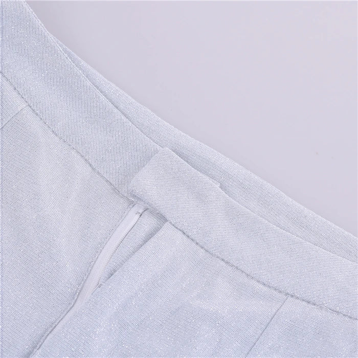 Women's Suiting  Pants Set Faionable Workwear Ensemble Spring  Collection 3% - 50% Conent Content