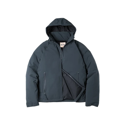 Maden Veste de duvet pour homme avec capuche hiver épaisse tissu mat brillant parka manteau chaud pour l'extérieur versatile veste noire pour porter dehors Chic et chaude veste masculine - DOGOMET DIGITAL PLUS