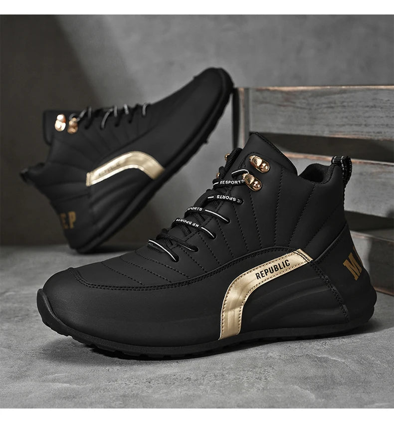 2025 Baskets à la mode Chaussures de basket-ball montantes pour hommes Baskets de sport - Baskets de soutien de la cheville Court Livraison gratuite Loisirs