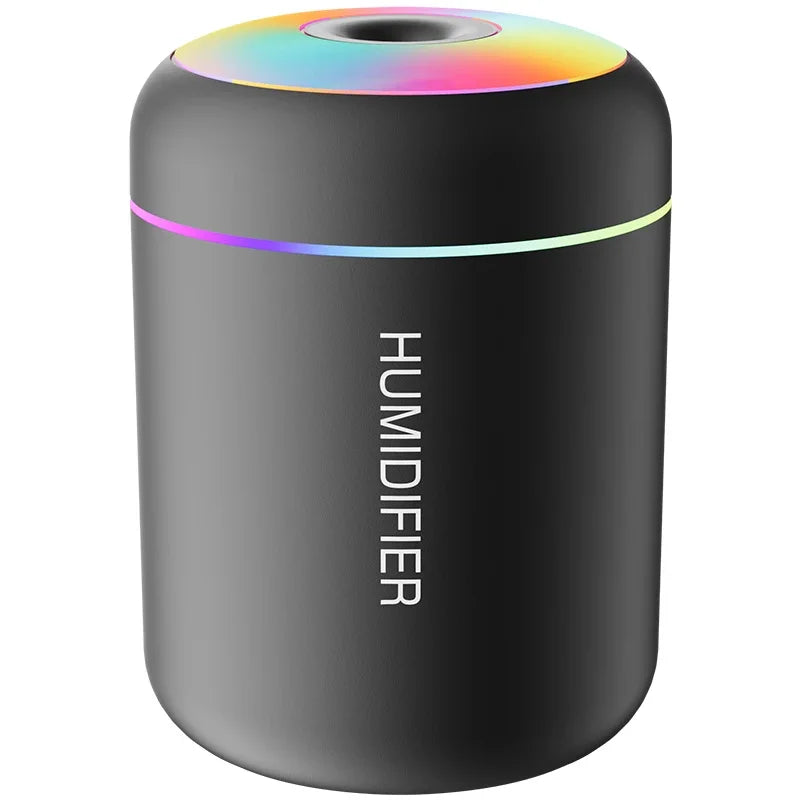 180ML Mini Air Humidifier USB Electric Aroma Diffuser Essential Oil Purifier Aromatherapy Mist Maker Lights For Car Home Bedroom - DOGOMET DIGITAL PLUS