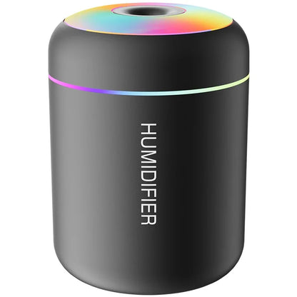 180ML Mini Air Humidifier USB Electric Aroma Diffuser Essential Oil Purifier Aromatherapy Mist Maker Lights For Car Home Bedroom - DOGOMET DIGITAL PLUS