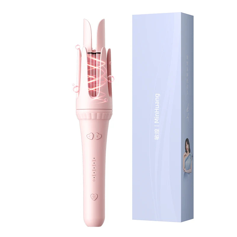 Fer à friser les cheveux 32mm bigoudi baguette professionnelle pinces bouclées en céramique électrique Salon outil de coiffure petit fer à sertir