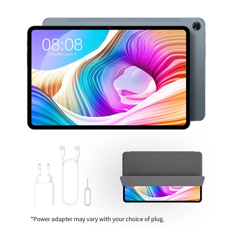 Patch last-Tablette T40 Pro, Android 12, 8 Go de RAM, 10.4 Go, 128 pouces, stratification complète 2K, Dean UNISOC T616 Octa Core, réseau 4G, charge rapide