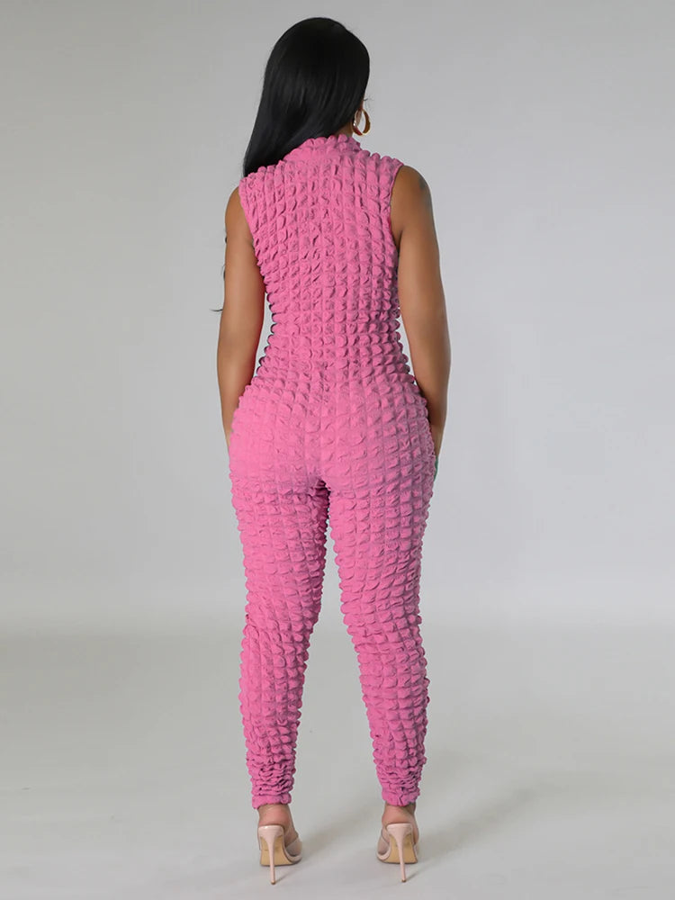 FIBRZIP Chic Elegant Women Bodycon Sexy Full Body Jumpsuit Wholesale Drop Shipping