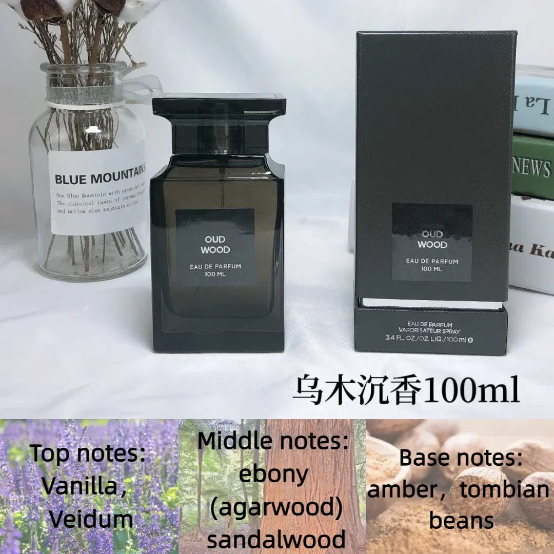 Parfum de marque originale pour hommes et femmes, 100ml, bois, Rose, cerise, parfum Floral, longue durée, Eau de Parfum, parfum de Cologne - DOGOMET DIGITAL PLUS