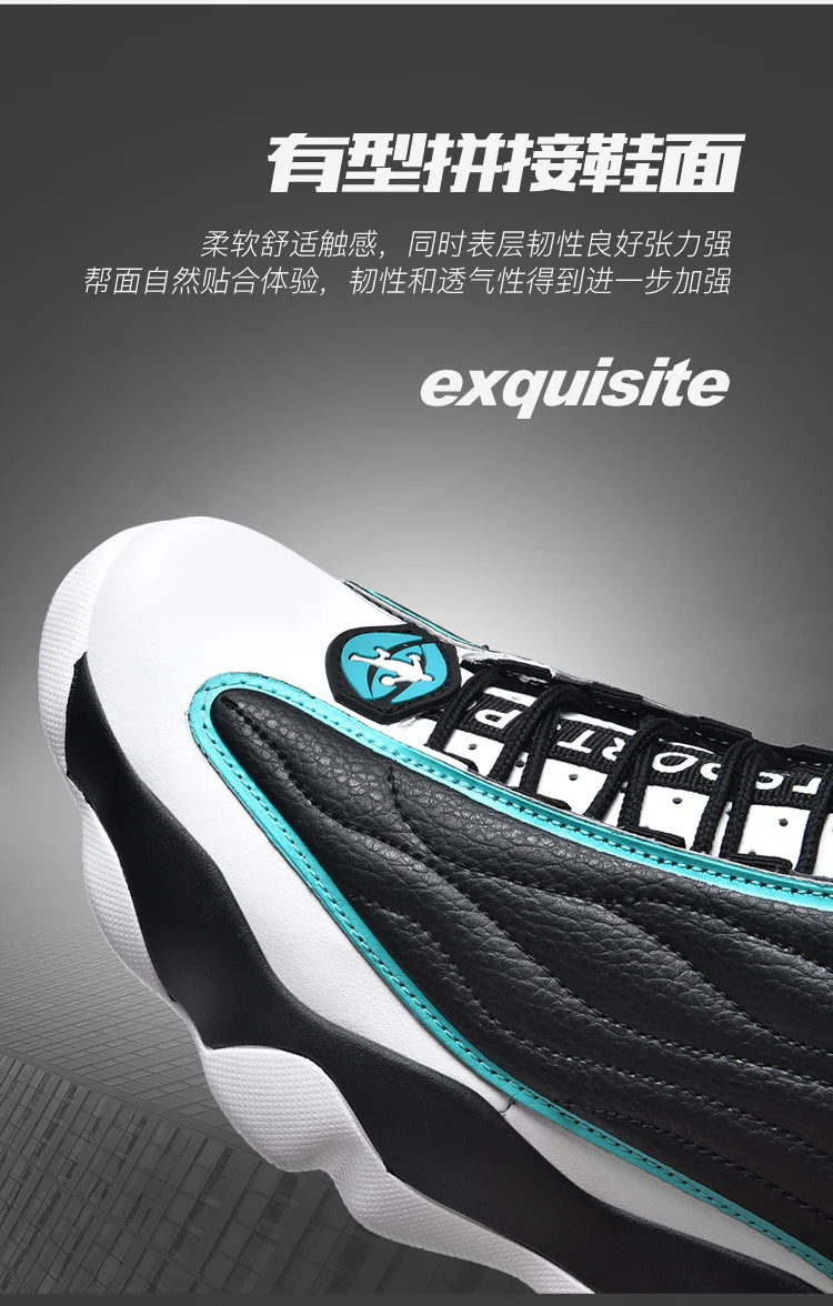 Chaussures de basket-ball de Fitness pour hommes de haute qualité chaussures de basket-ball baskets pour hommes automne haut anti-dérapant baskets d'extérieur