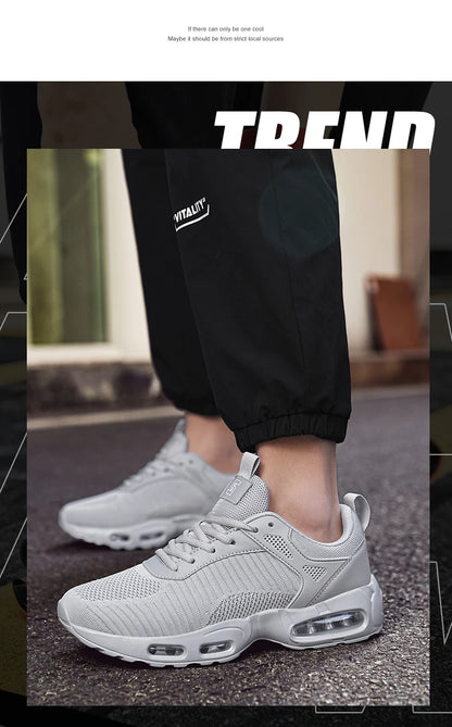 Nouvelles chaussures de course respirantes hommes léger 36-46 baskets de course en plein air chaussures de marche confortables chaussures de marche pour hommes