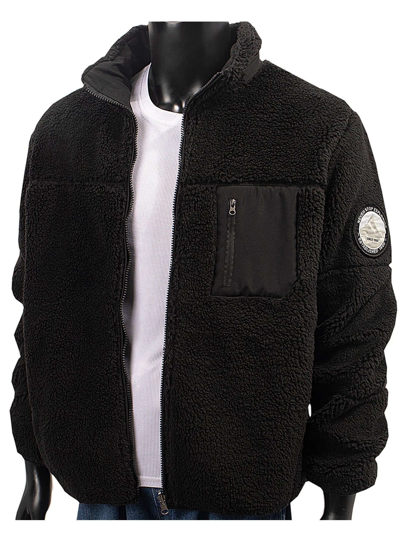 Veste polaire pour hommes, pour randonnée et aventure, vêtements chauds d'hiver, vêtements quotidiens décontractés, Design à la mode, manteaux de fourrure pour hommes - DOGOMET DIGITAL PLUS