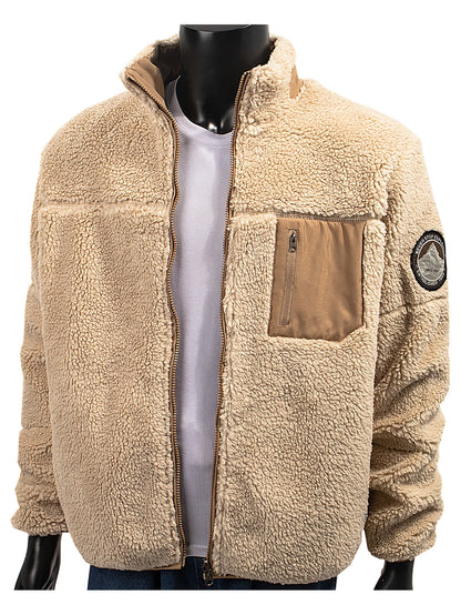 Veste polaire pour hommes, pour randonnée et aventure, vêtements chauds d'hiver, vêtements quotidiens décontractés, Design à la mode, manteaux de fourrure pour hommes - DOGOMET DIGITAL PLUS