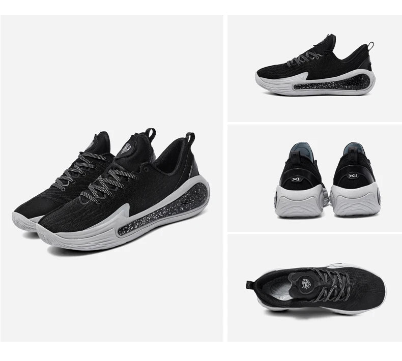 Curry 12th génération chaussures de basket-ball chaussures de sport basses décontractées pour hommes sont résistantes à l'usure légères et respirantes
