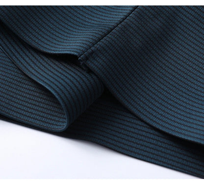 2024 Summer New Short sleeved High end Textured Letter Men's POLO Shirt Comfortable Silk Ice Feel Casual Business lapel T-shirt