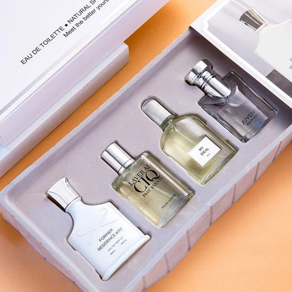 Perfume for Man Gift Set (30ml*4) - Long-Lasting Fragrance Trio for Confidence, Work, Social & Dating, Perfumes Homme