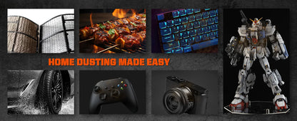 X3Pro Mini ventilateur Turbo Jet portatif, ventilateur d'air puissant 150000 tr/min, plumeau d'air comprimé pour sèche-linge de voiture/PC/maison