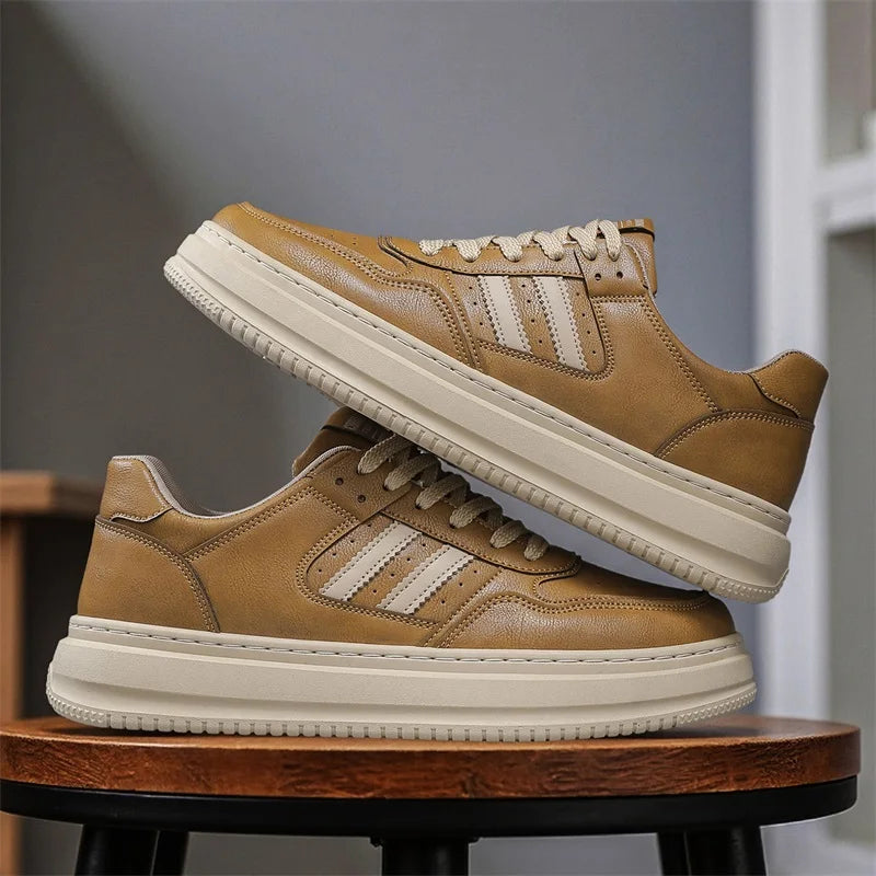 Baskets pour hommes 2020, chaussures décontractées à la mode, respirantes, antidérapantes, à semelles épaisses, nouvelle collection