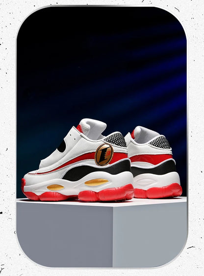 Chaussures de basket-ball pour hommes de haute qualité automne chaussures de sport en cuir plate-forme extérieure bottes de basket-ball professionnelles hommes chaussures d'entraînement