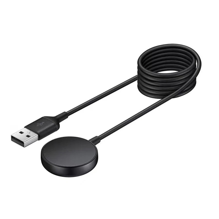 Chargeur sans fil Galaxy Watch pour Galaxy Watch 3/4 5/6/7 Active1-2 Ultra FE câble de montre USB-A USB-C