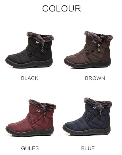 Bottes de rinçage astronomique imperméables pour femmes, chaussures optiques pour dames, baskets pour femmes, document solide, mode d'hiver - DOGOMET DIGITAL PLUS