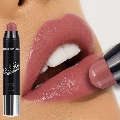 Matte Lipstick Pencil Waterproof Long Lasting Non-Stick Cup Lip Stain Tint Cosmetic Nude Lipstick Pen Makeup Maquillage