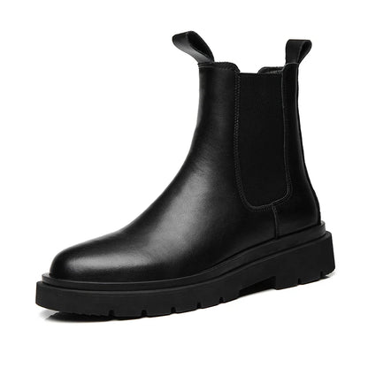 StephanBoots-Chaussures à plateforme noires pour hommes, Bottes de rinçage à la mode, Slip on, Nouveau, Automne, Hiver, 2022 - DOGOMET DIGITAL PLUS