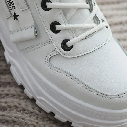 Bottes De neige d'hiver pour femmes, chaussures montantes décontractées, baskets chaudes à plateforme, bottines De grande taille 45, Zapatillas De Mujer, nouvelle collection - DOGOMET DIGITAL PLUS