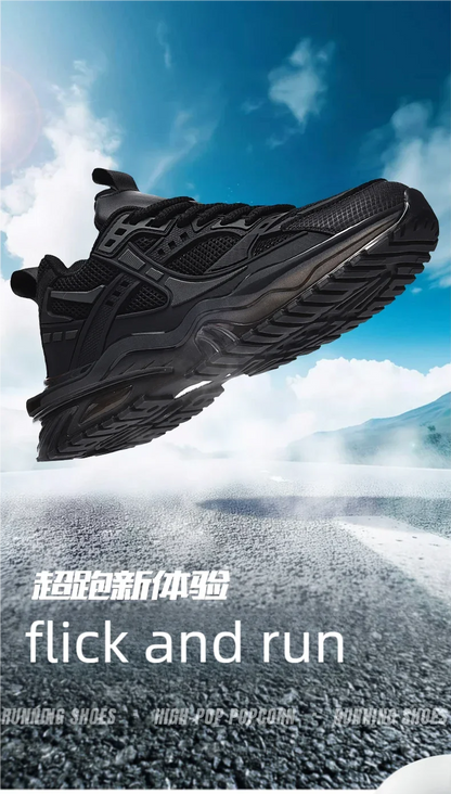 Nouvelles chaussures de sport pour hommes quatre saisons mode confortable extérieur antidérapant semelle épaisse résistant à l'usure respirant baskets de loisirs