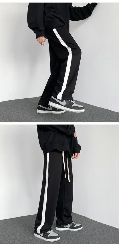 Designer hommes pantalon femmes imprimer mode style pantalons longs décontracté hommes arc-en-ciel palmiers jogger rayures cordon anges pantalon asiatique