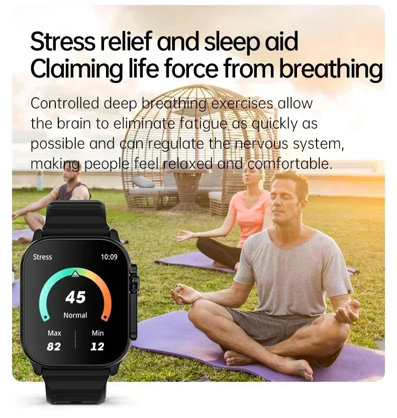 Nouvelle montre 10 montre Ultra intelligente 49mm 2024 nouveau NFC hommes femmes GPS piste Bluetooth appel BT jeux de musique sans fil charge Smartwatch