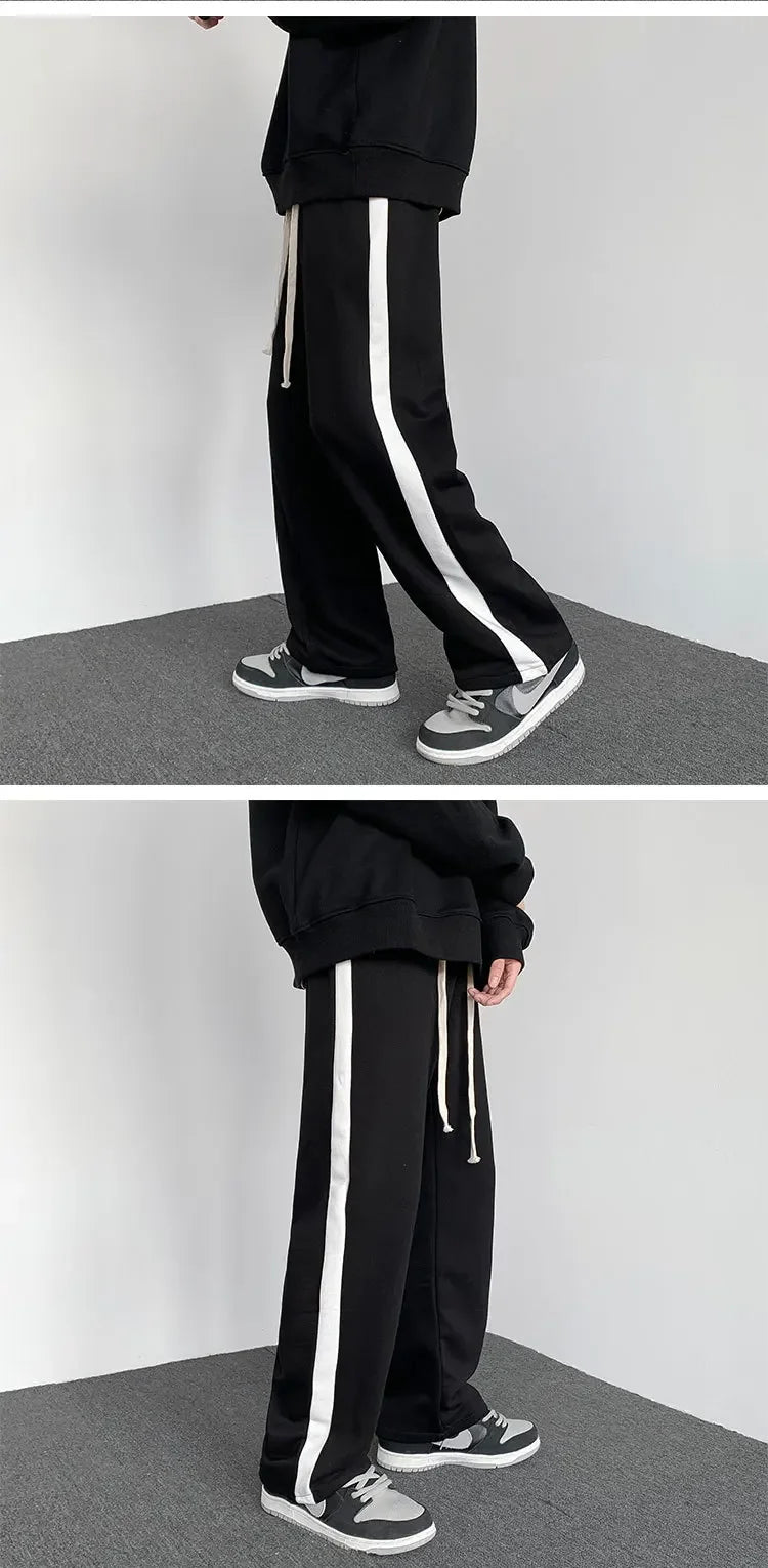 Designer hommes pantalon femmes imprimer mode style pantalons longs décontracté hommes arc-en-ciel palmiers jogger rayures cordon anges pantalon asiatique