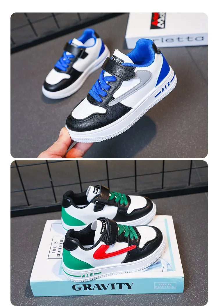 Chaussures de sport à bouton rotatif pour enfants, chaussures plates en maille respirante à filet unique, nouvelle collection été, chaussures plates pour enfants moyens et grands